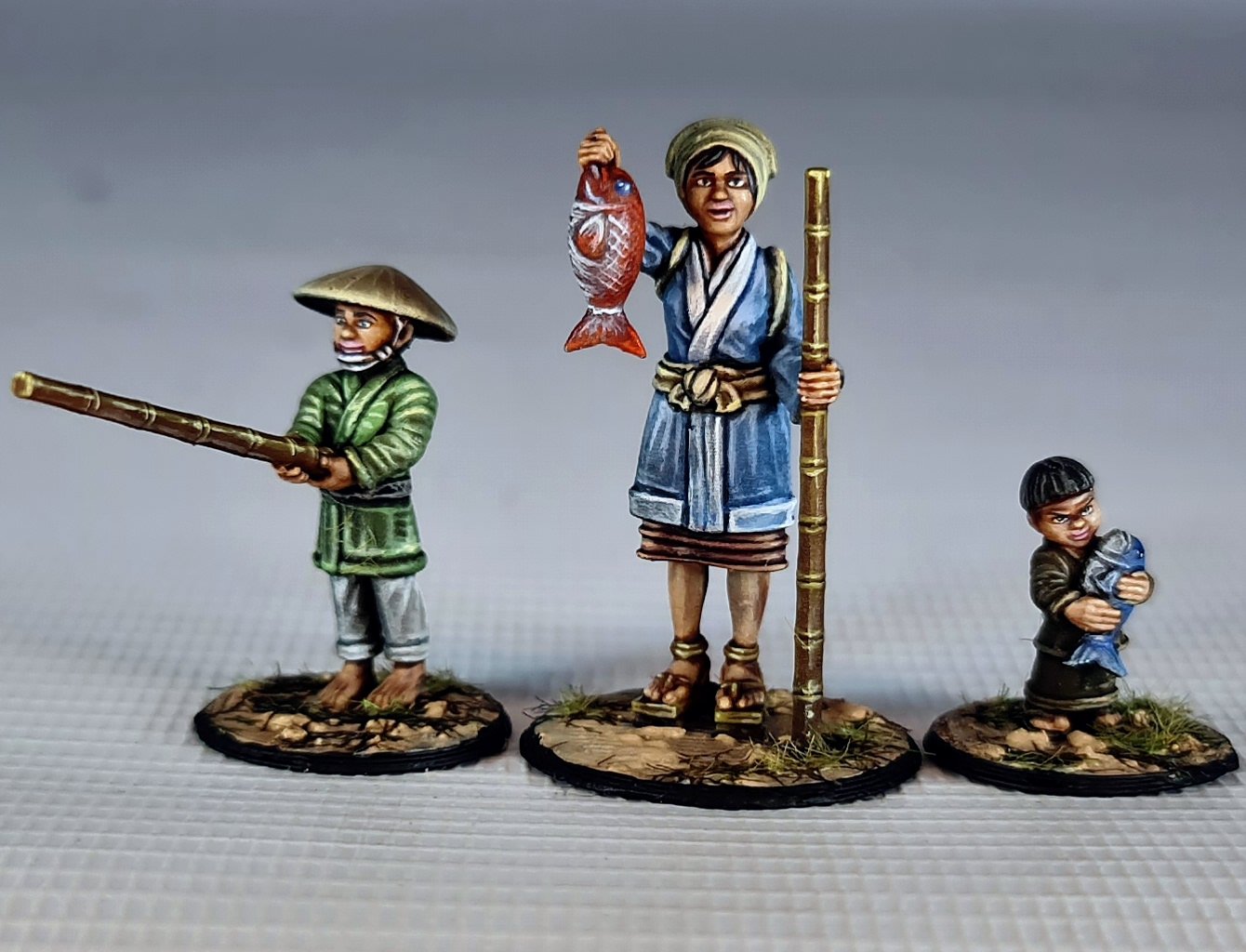 Fisherfolk set, 12 different models