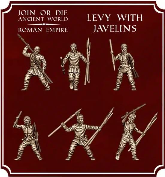 Germanic Levy with Javelin