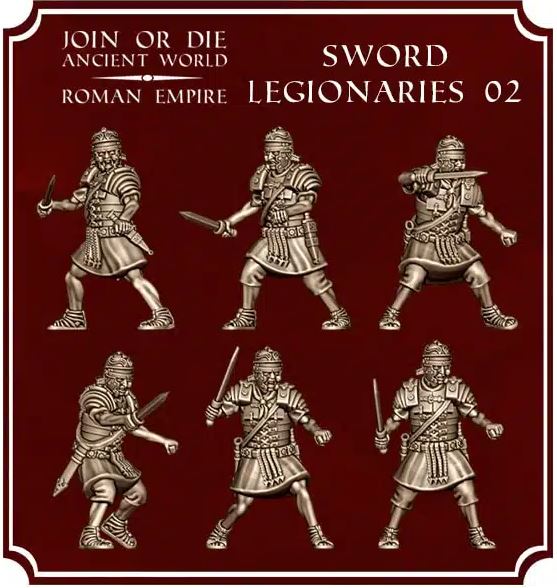 Legionaries Fighting - Sword
