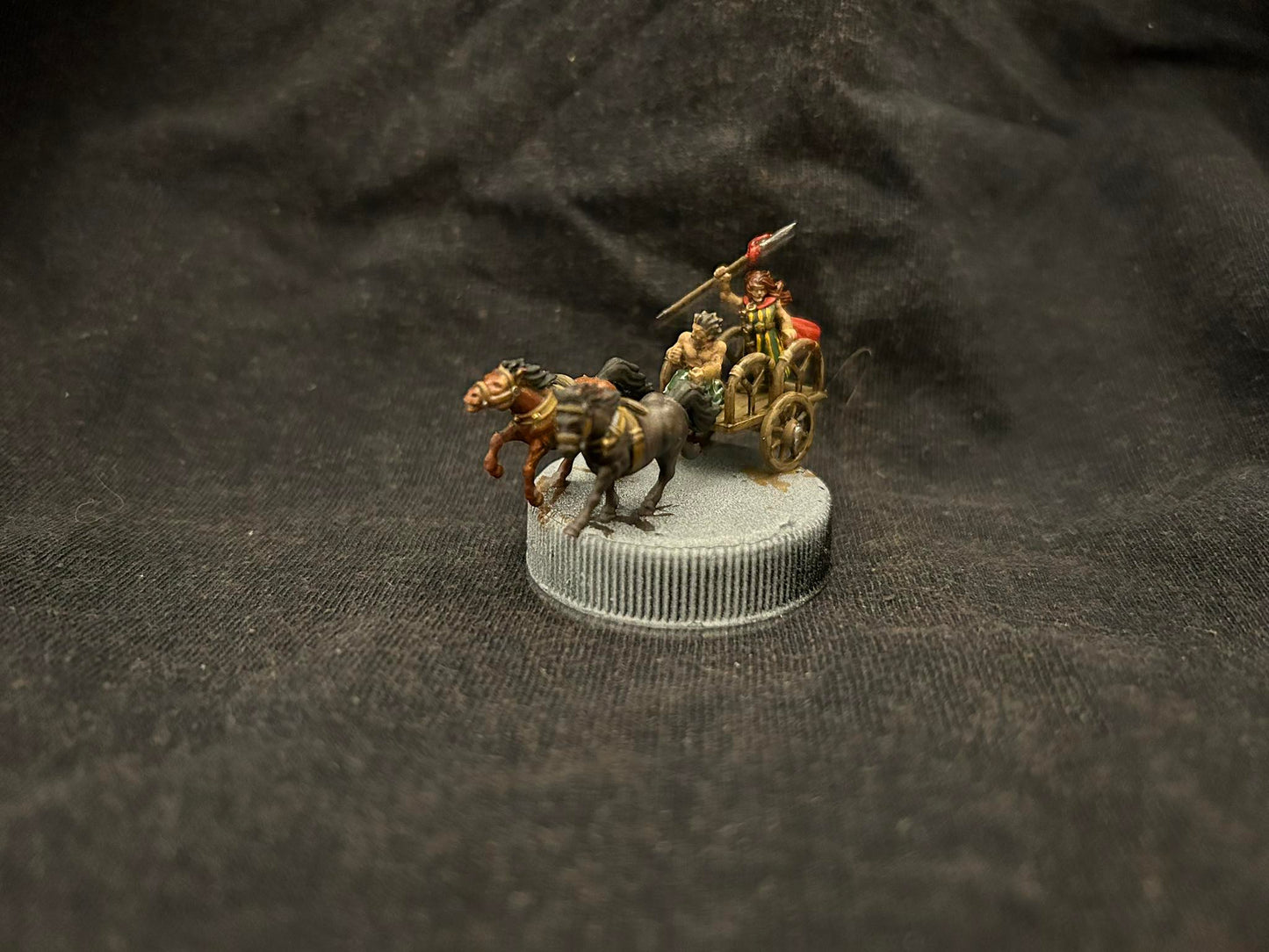 Boudica in Light Chariot