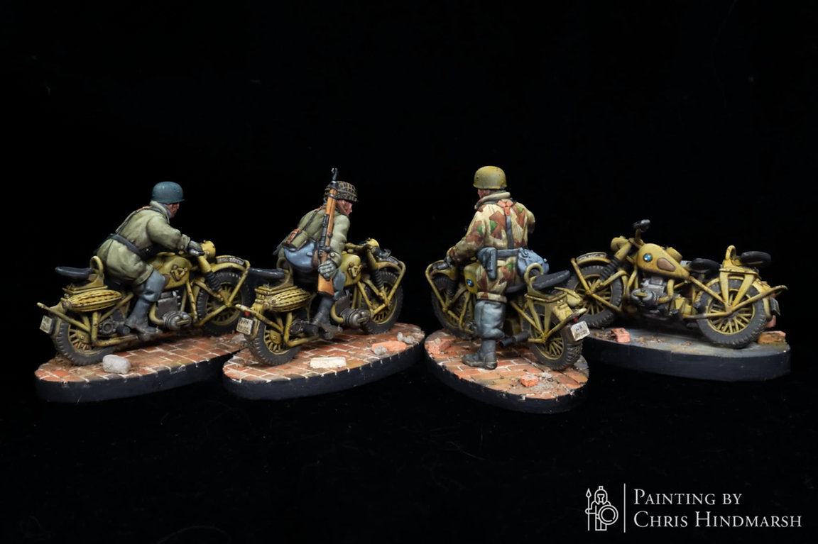 Fallschirmjager Motorcyclists
