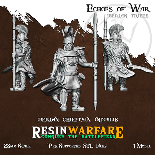 Chieftain Indibilis of the Ilergetes