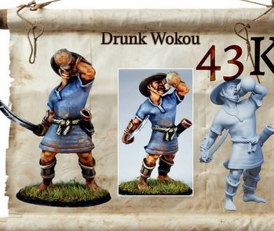 Wokou Pirates set, 8 different models