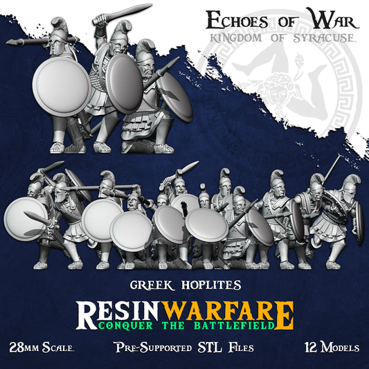 Greek Hoplite Infantry