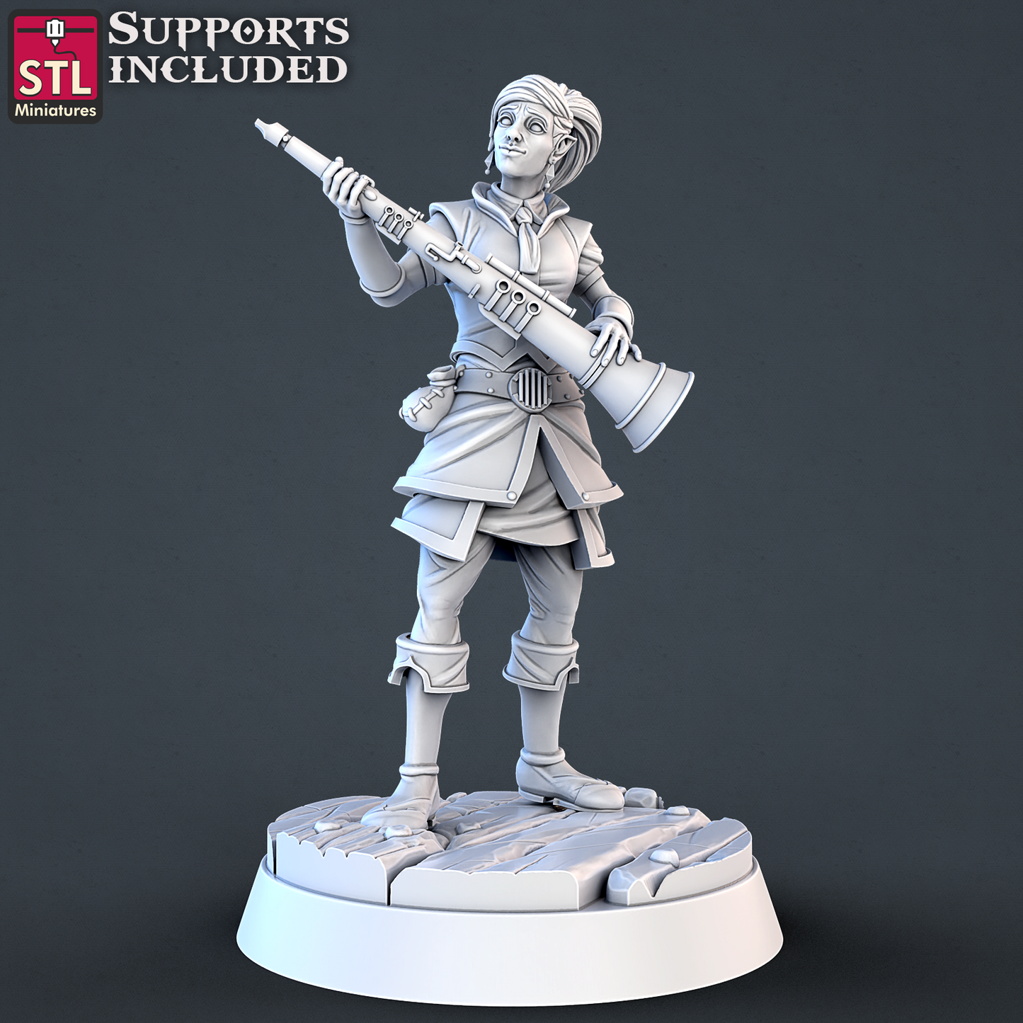 Ariana Valth - music store salesman