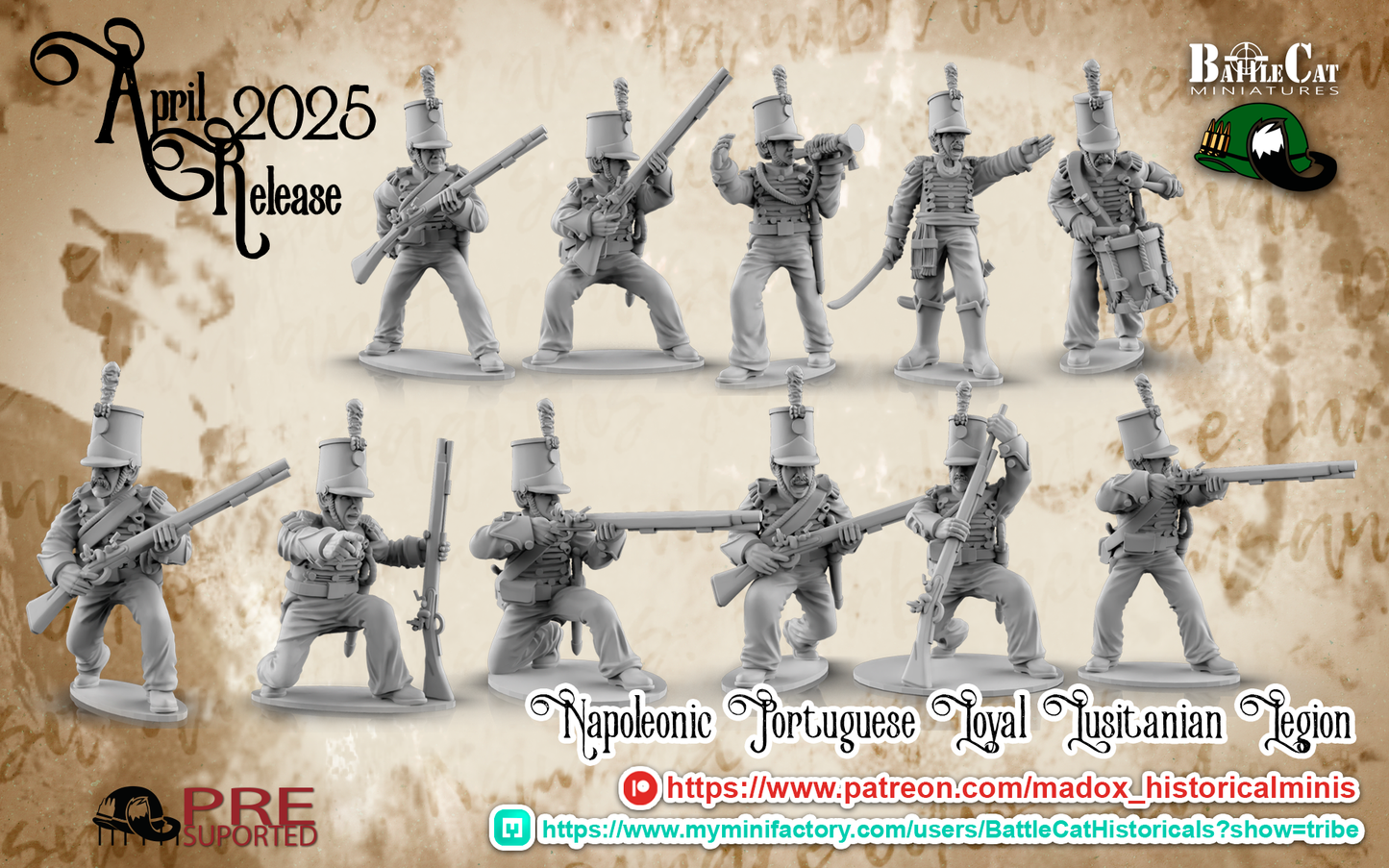 1812 Portuguese loyal lusitanian legion