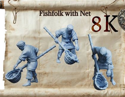 Fisherfolk set, 12 different models