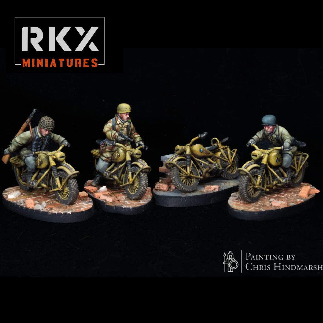 Fallschirmjager Motorcyclists