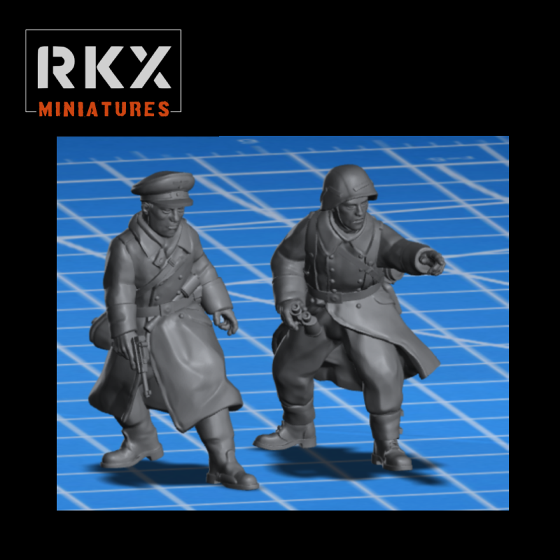 German Volksgrenadier Officers