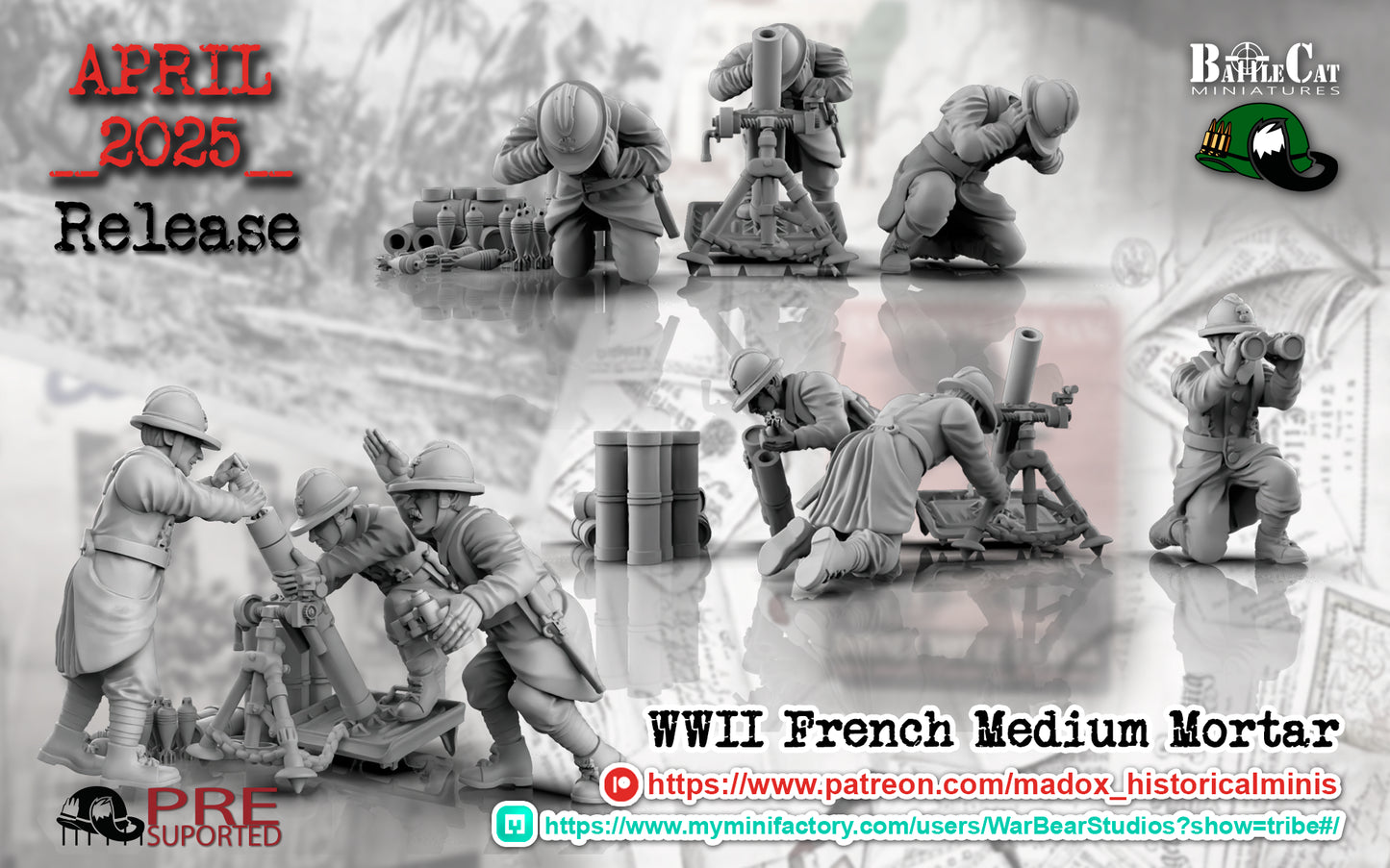 French Medium Mortar Teams
