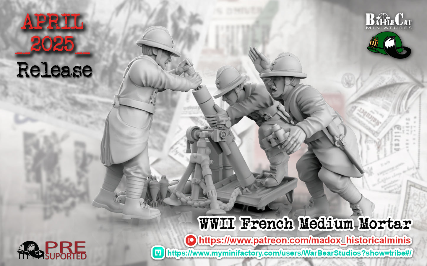 French Medium Mortar Teams