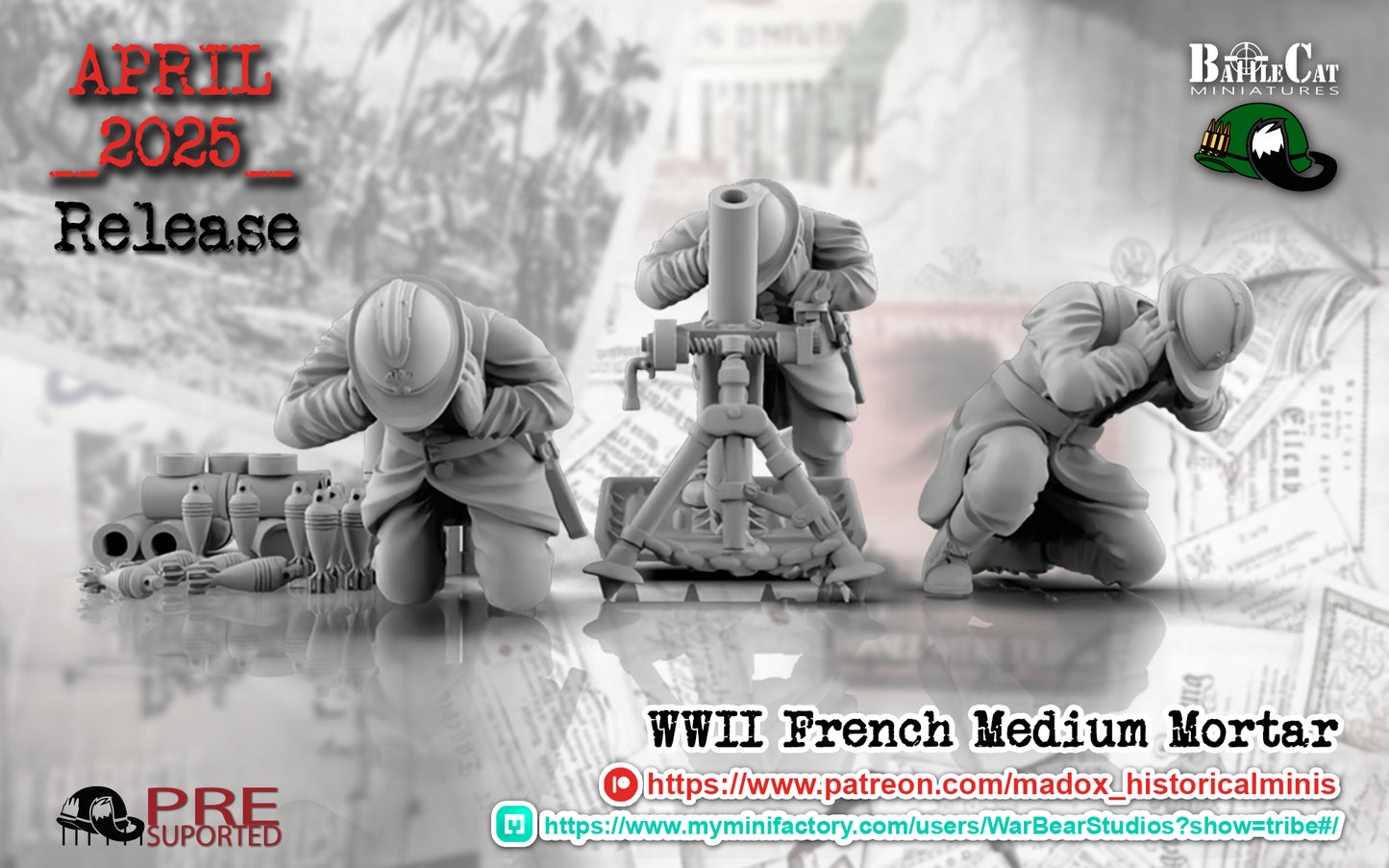 French Medium Mortar Teams