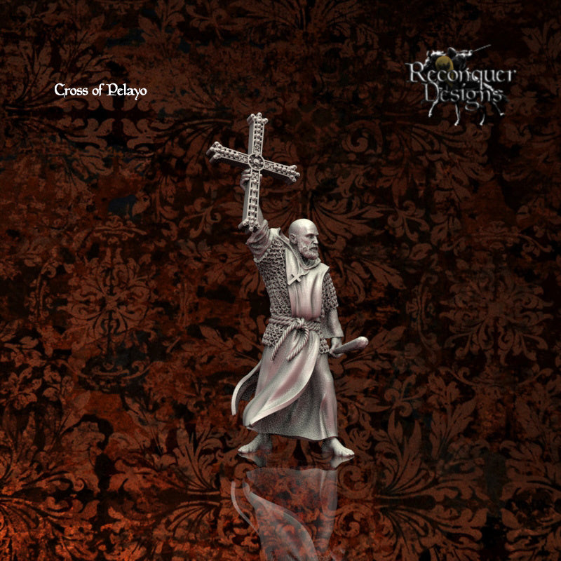Priest with the Cross of Pelayo