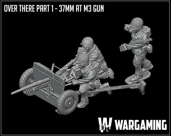 US Infantry 37mm AT - North Africa
