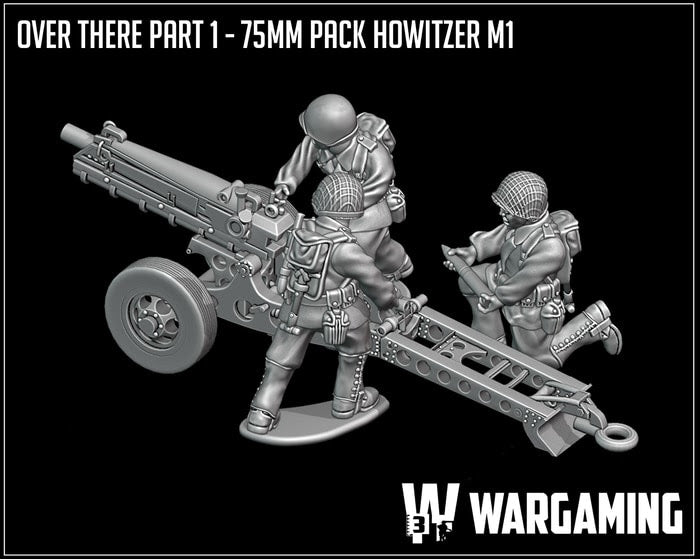 US Infantry Pack Howitzer - North Africa