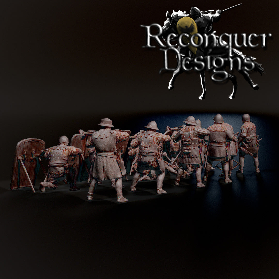 C14th Heavy Crossbowmen