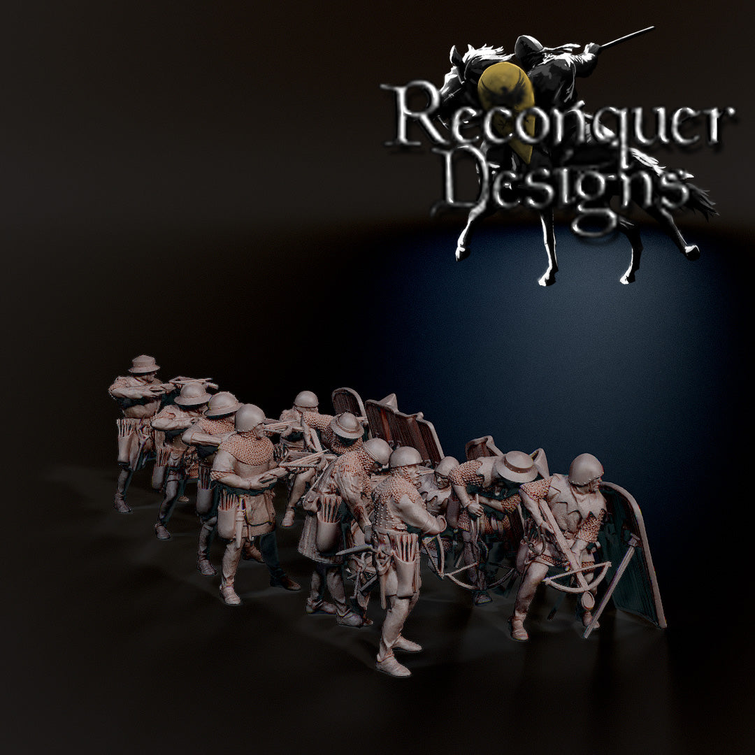 C14th Heavy Crossbowmen