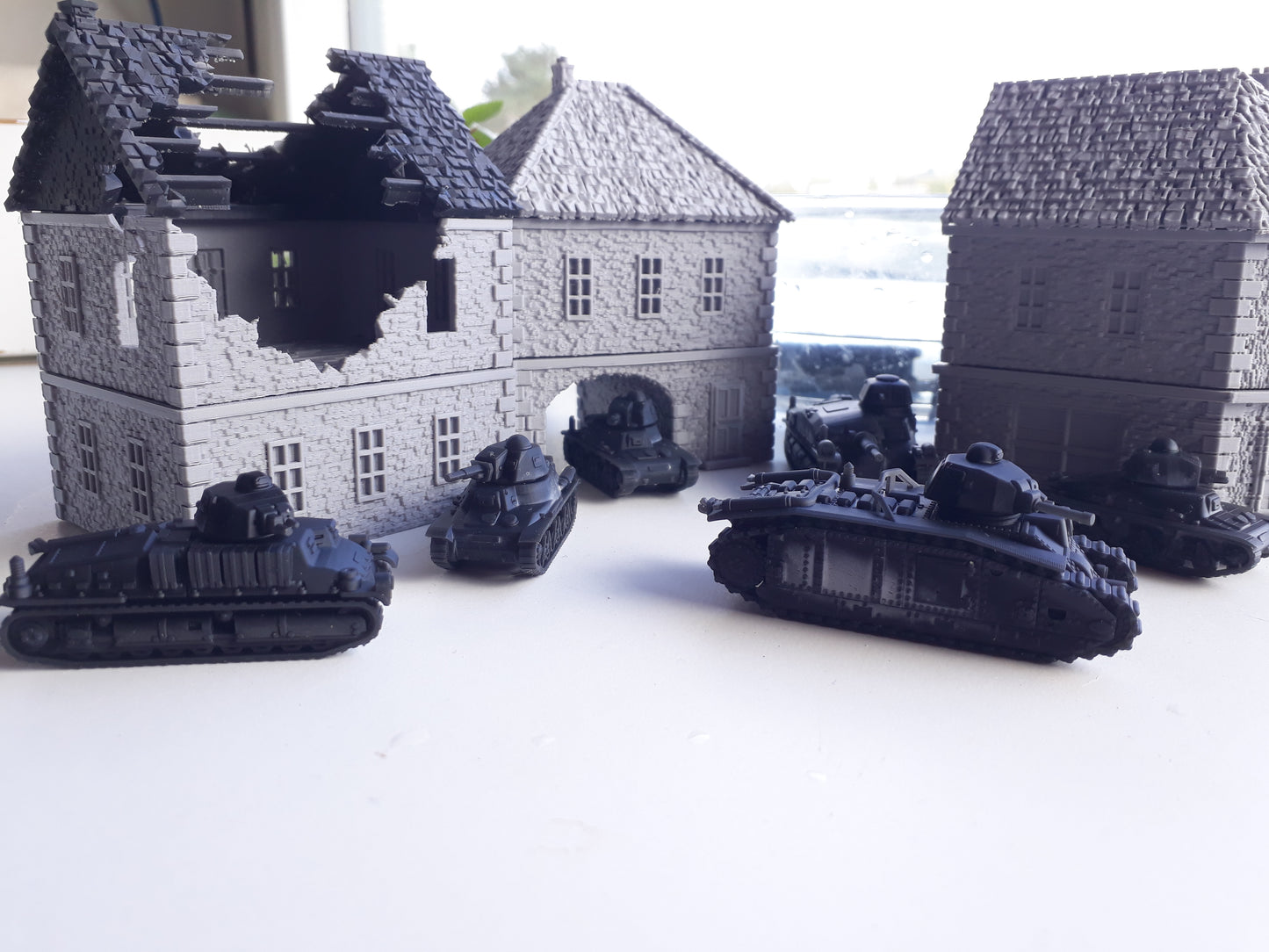 Plastic-Printed Buildings