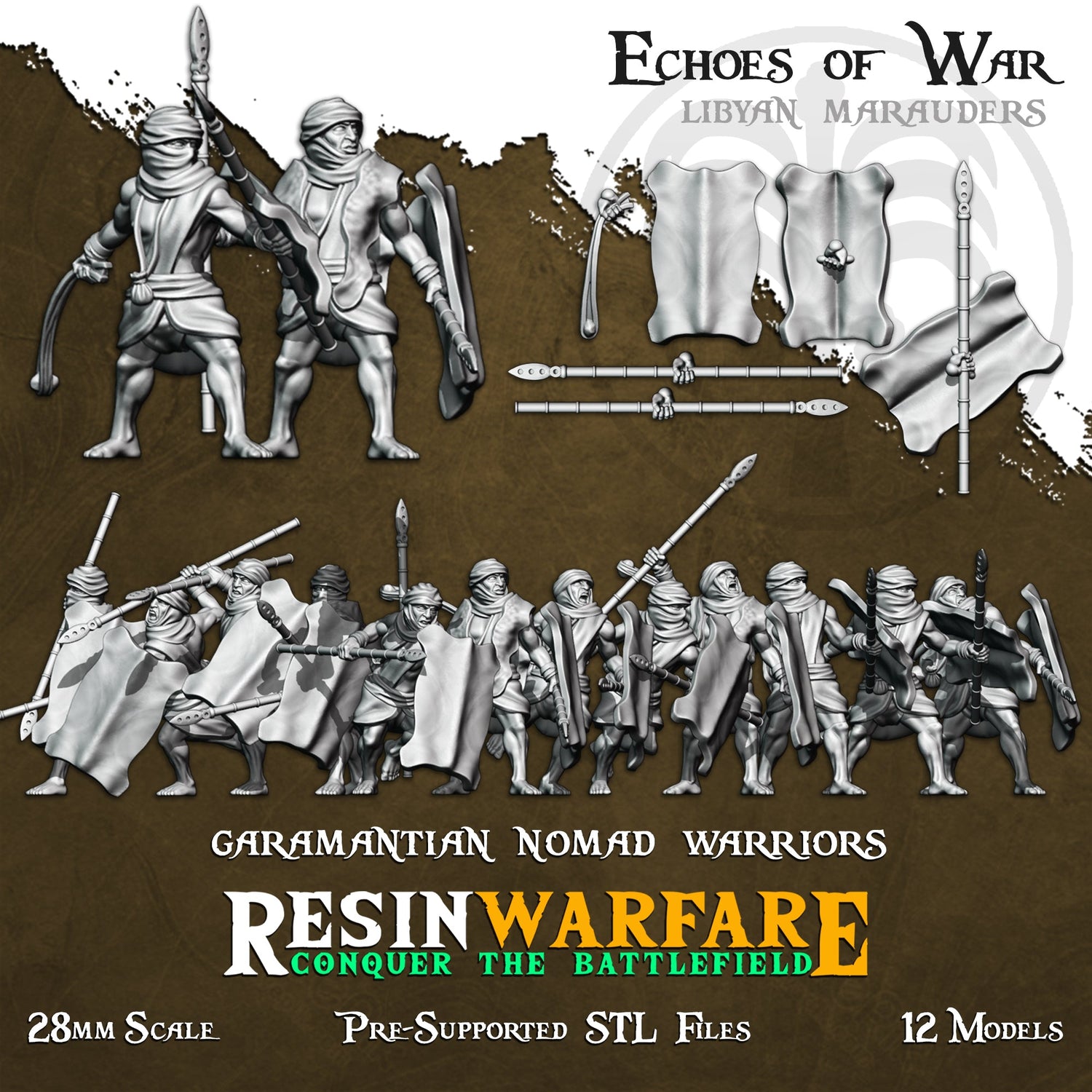 Resin Warfare - Lybian Marauders