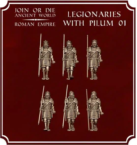 Legionaires Marching - Pilum