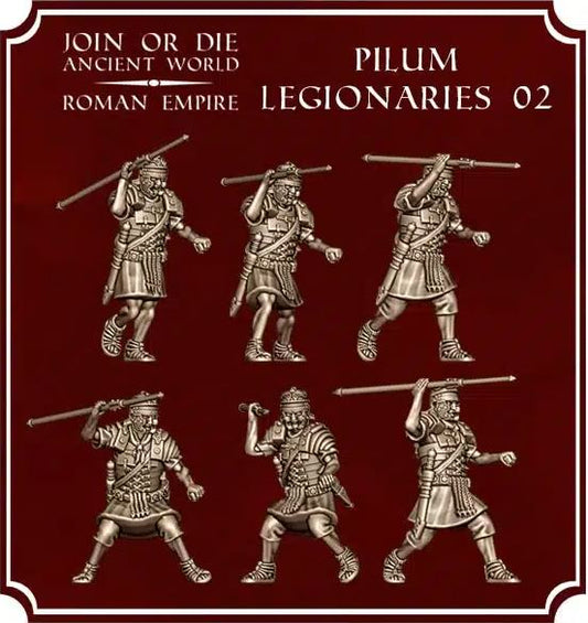 Legionaries Fighting - Pilum