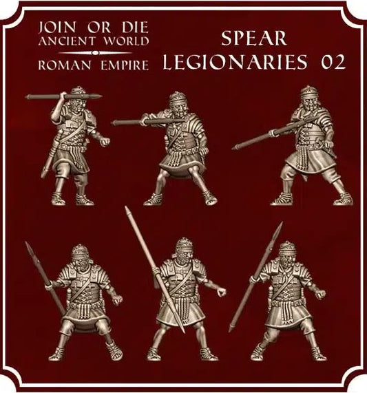 Legionaries Fighting - Spear