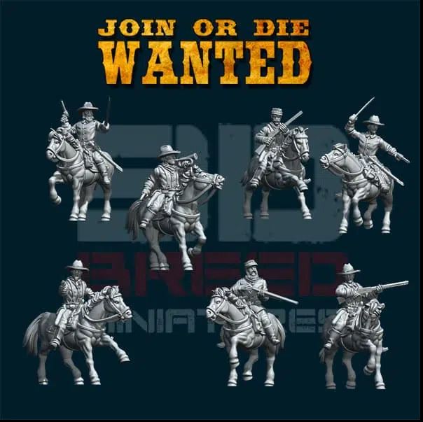 Seventh Cavalry, Mounted