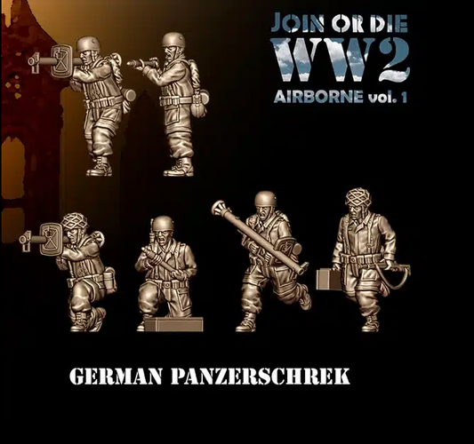 Fallschirmjäger Panzershrek teams