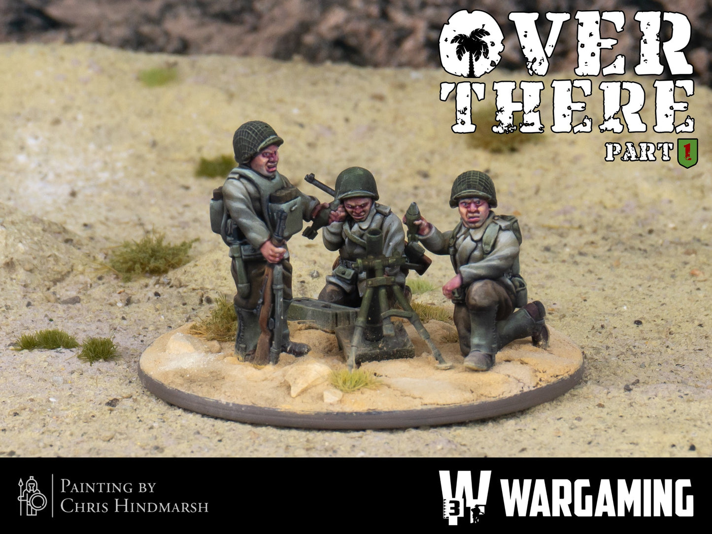 US 60mm mortar team - North Africa