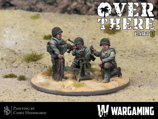 US 60mm mortar team - North Africa