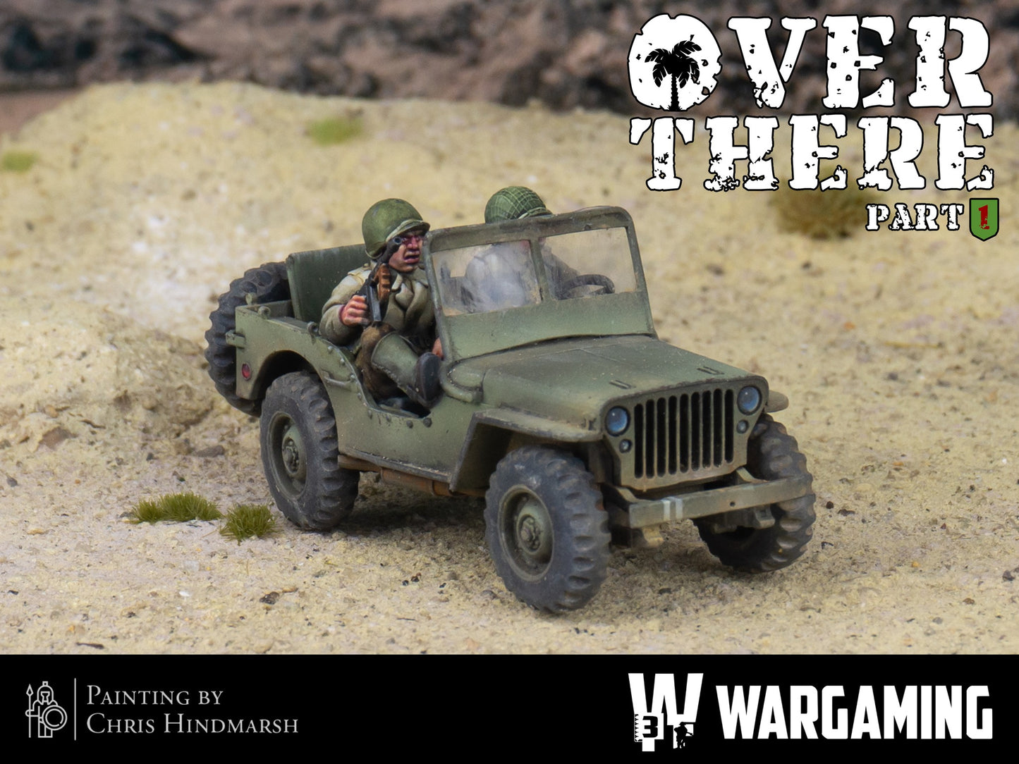US Willy's Jeeps - North Africa, three types