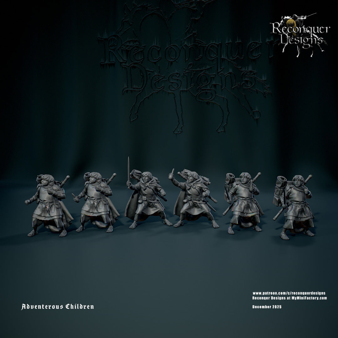 Halfings in a dark place