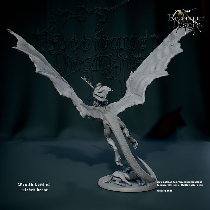 Wraith King on Fell Beast