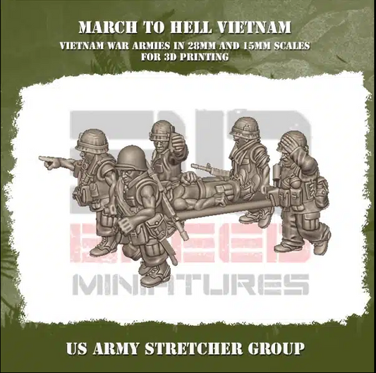 US Army Stretcher group