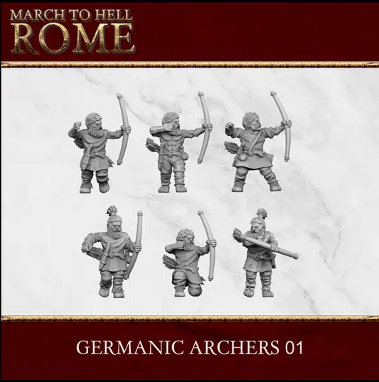 Germanic Warriors with bow