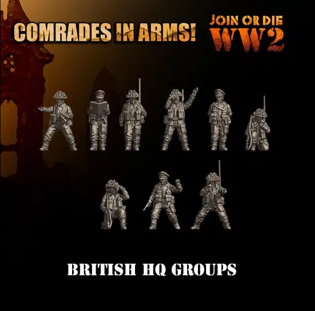 Commonwealth Infantry Officers