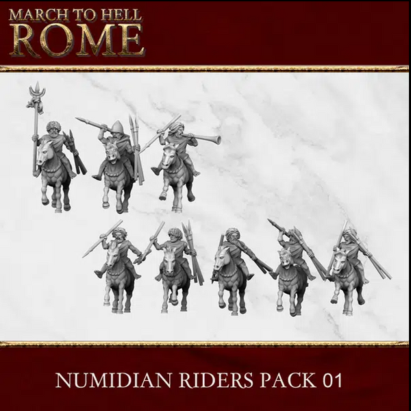 Numidian Light Horse Potbelly Miniatures
