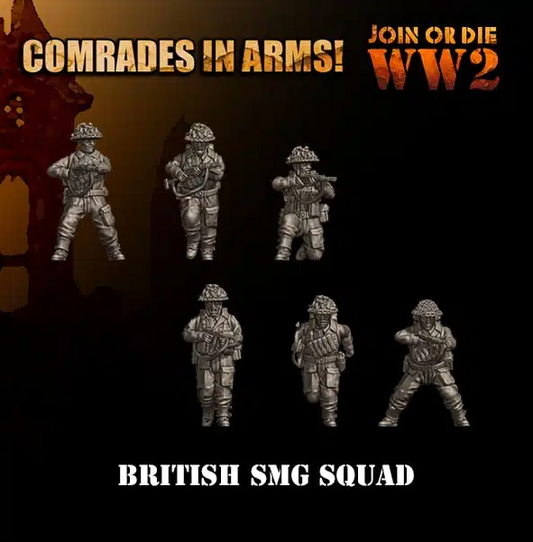 Commonwealth Infantry with Sten