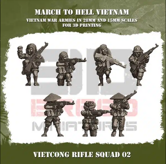 Viet Cong Rifle Squad - Female