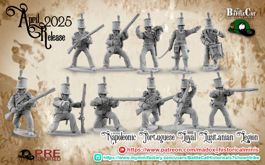 1812 Portuguese loyal lusitanian legion