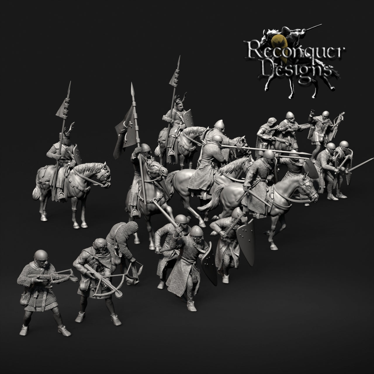 12th Century armoured sergeants
