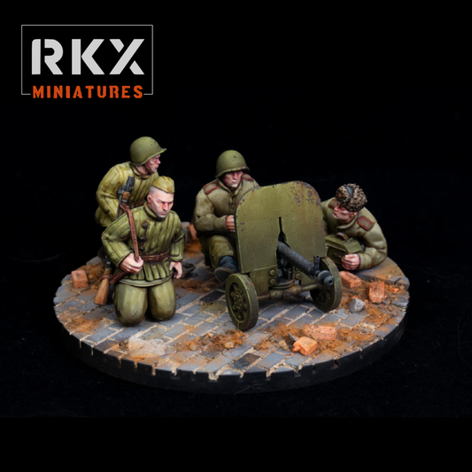 Soviet DShk Team