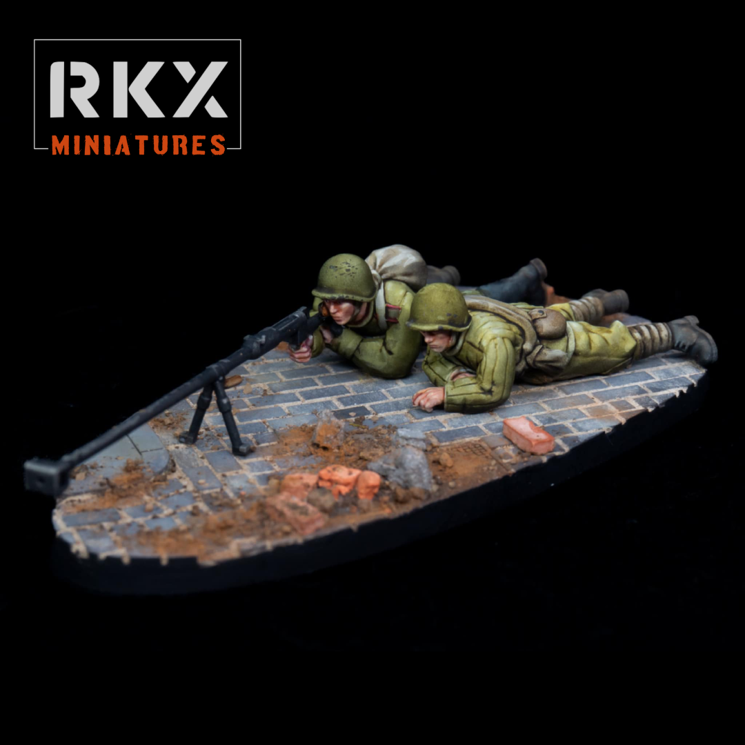 Soviet PTRD Team