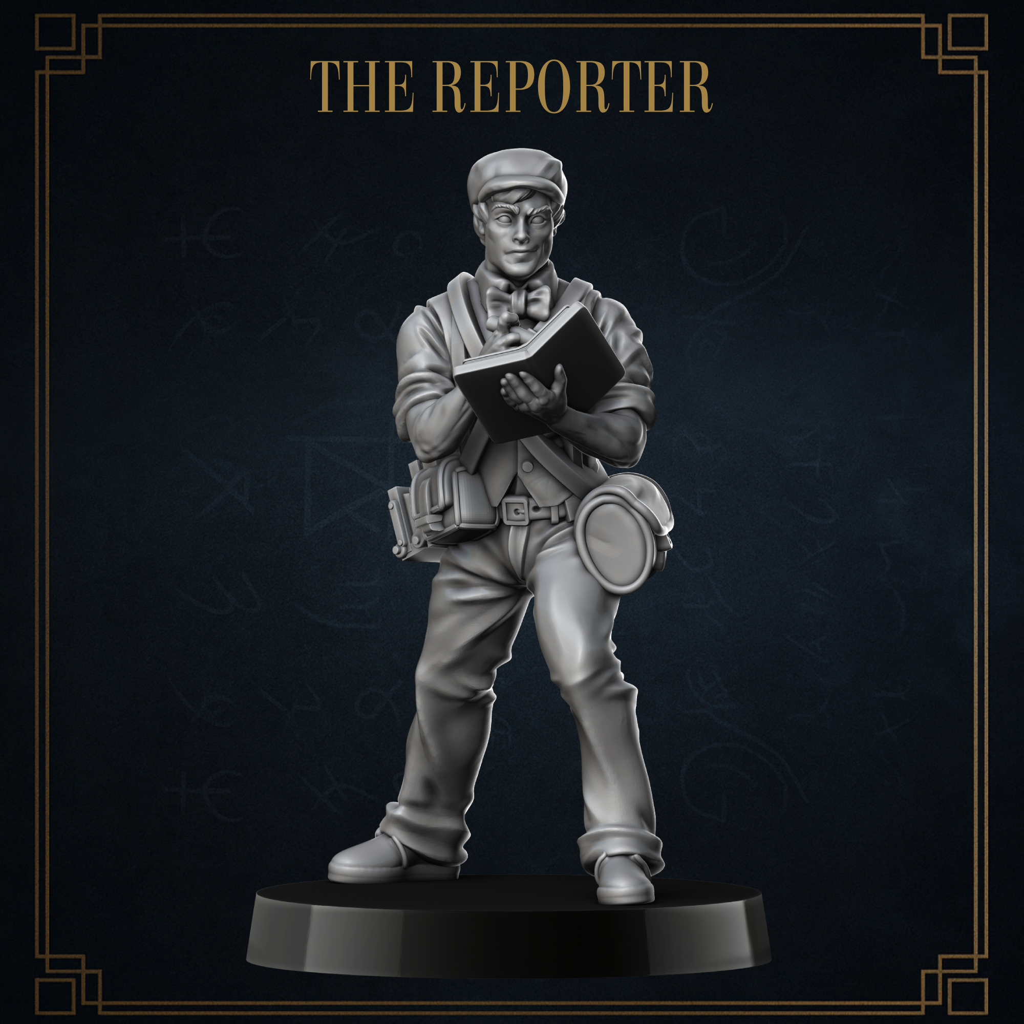 The Reporter – Potbelly Miniatures
