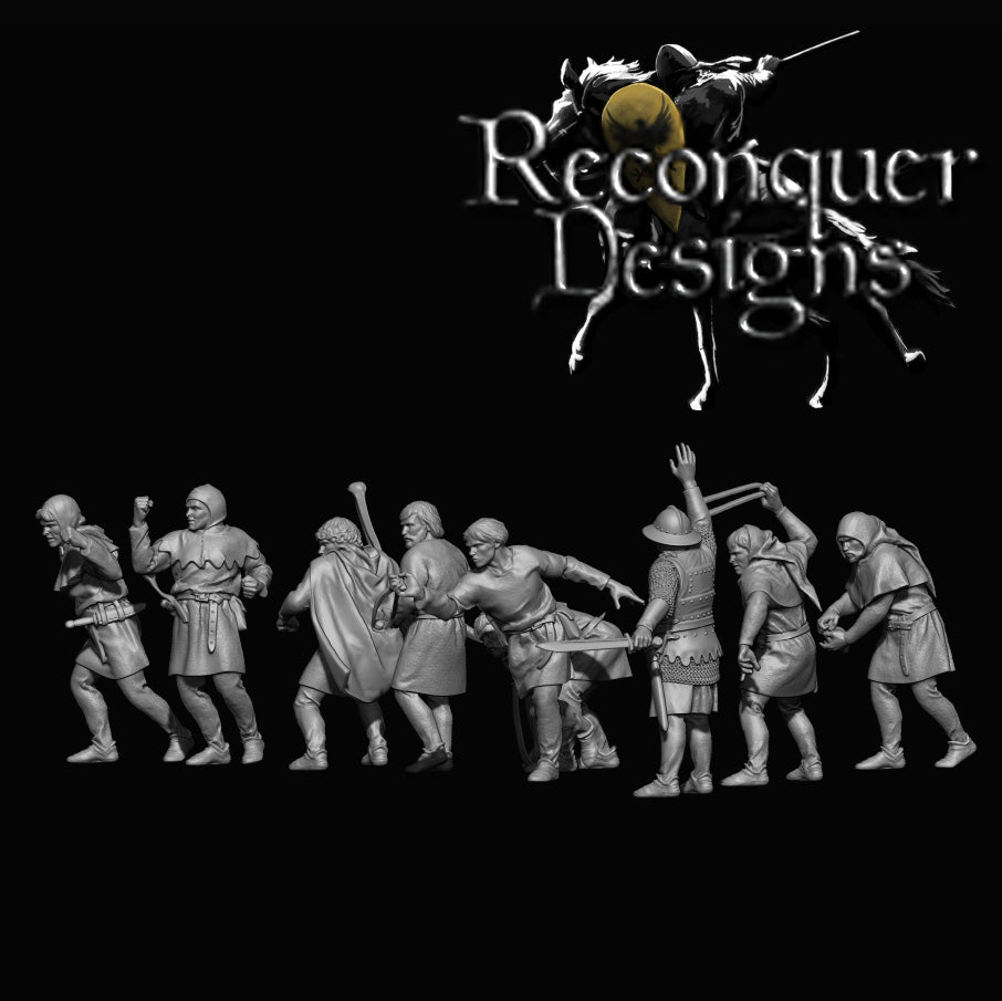 Castillian Slingers and Captain