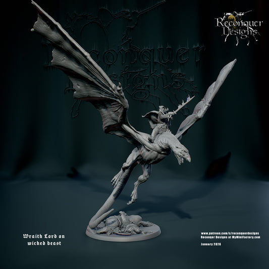 Wraith King on Fell Beast