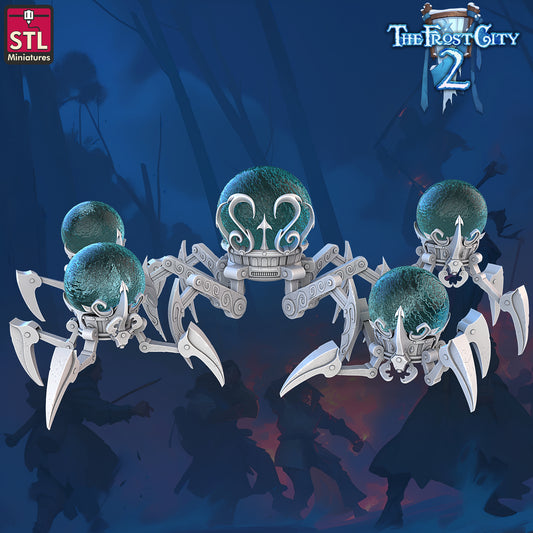 Glass Spiders