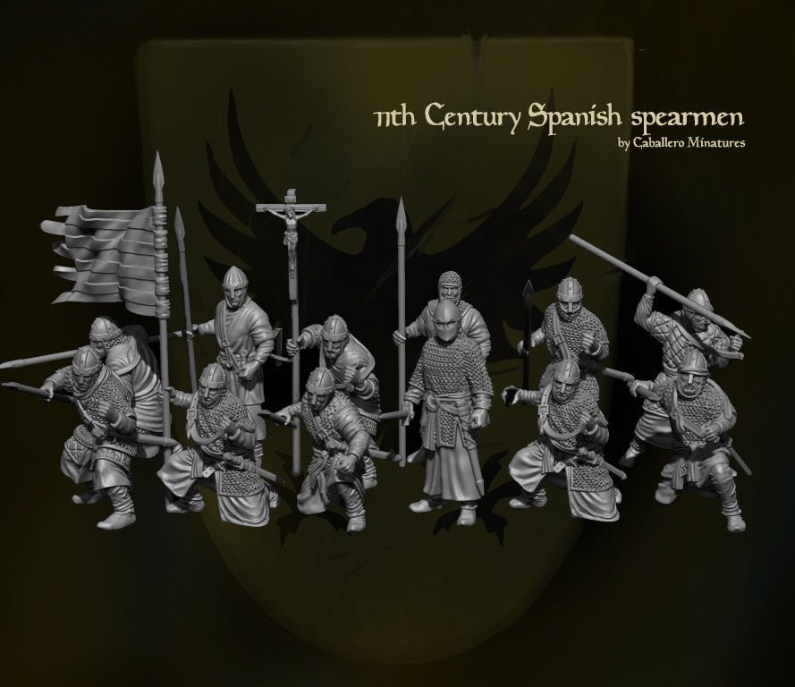 11th Century Spanish Spearmen