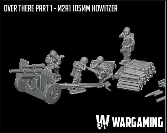 US Infantry 105mm Howitzer - North Africa