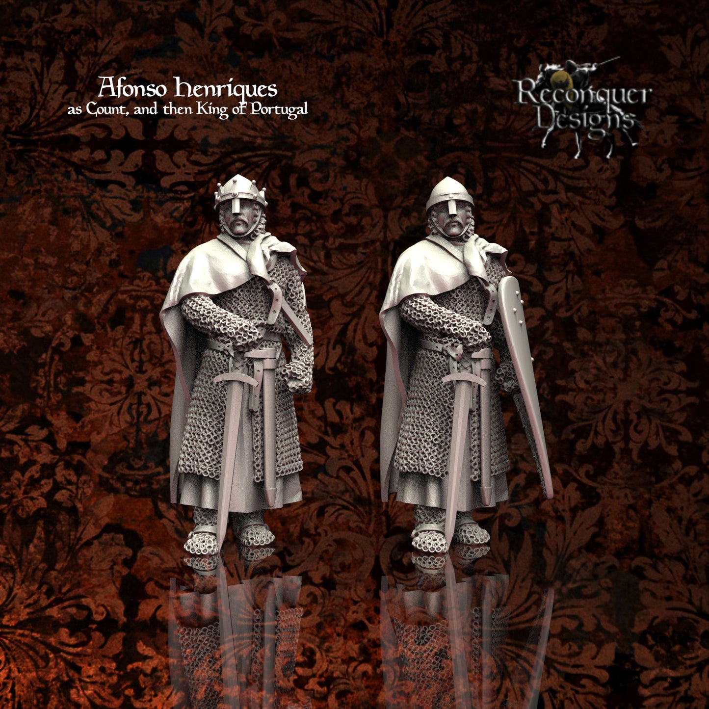 Alfonso Henriques on foot